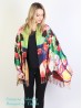 "Bouquet of Tulips" Oil Painting Design Fashion Scarf